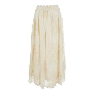 Dream Catcher Women Dress 'Maddy' With V-Neck And Lace Details In White Women